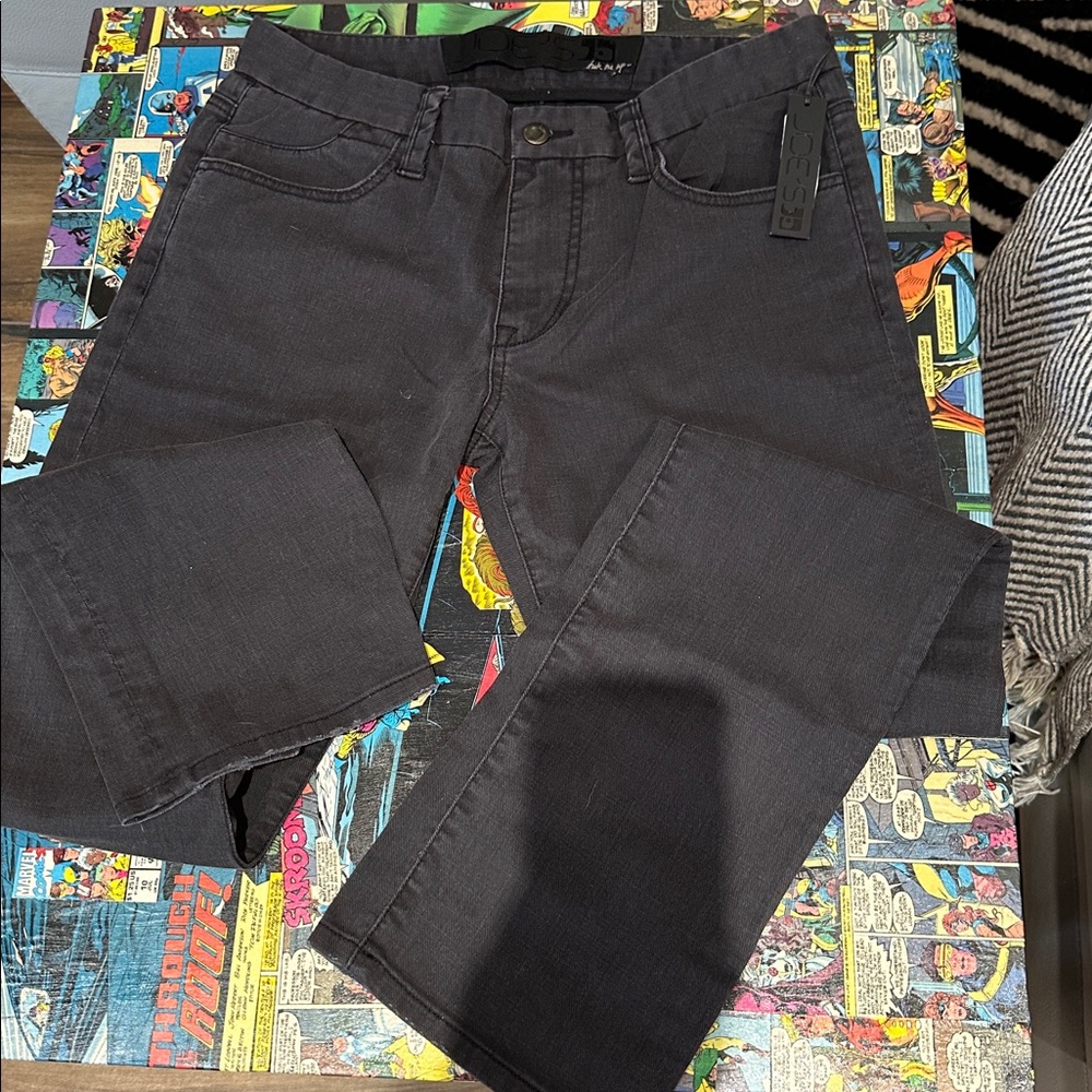 Joes jeans Brixton size 10/30 Charcoal Denim Pants nwt